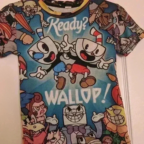 Kids cuphead t  shirt size 6/7 kids - Picture 2 of 7